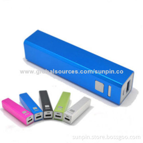 2,600mA power bank mobile charger